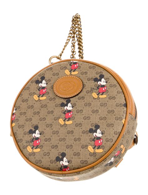 disney x gucci backpack|Gucci x Disney x Disney Micro GG Supreme Round Mickey Mouse Backpack .